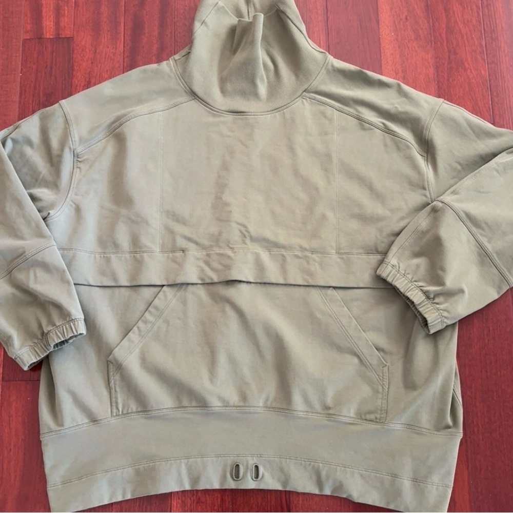 Lululemon Olive Green Oversized turtle neck